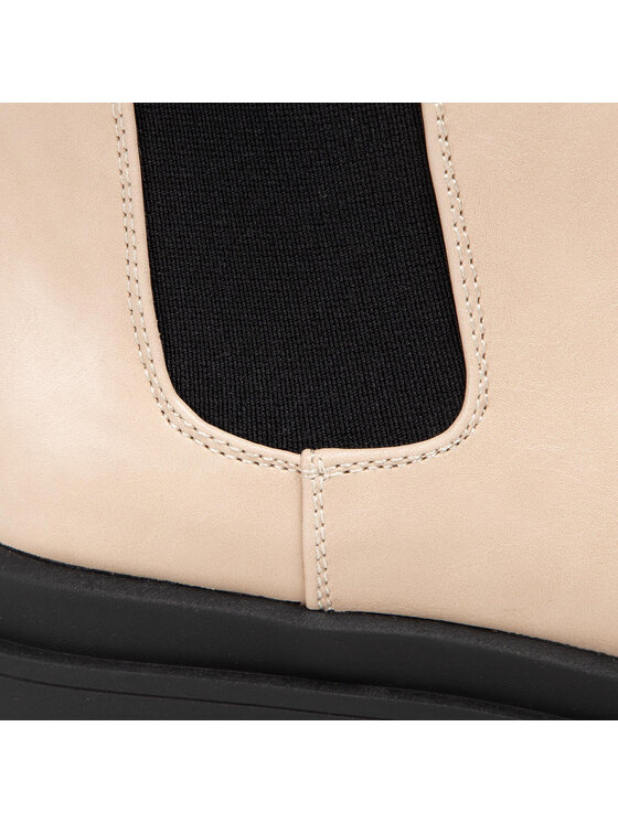 Pieces Pieces Klassische Stiefeletten Pctia Chelsea Boot 17124312 Beige
