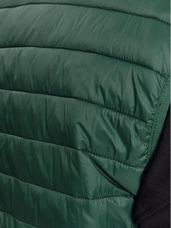 4F 4F Kamizelka 4FAW23TVESM062 Zielony Regular Fit