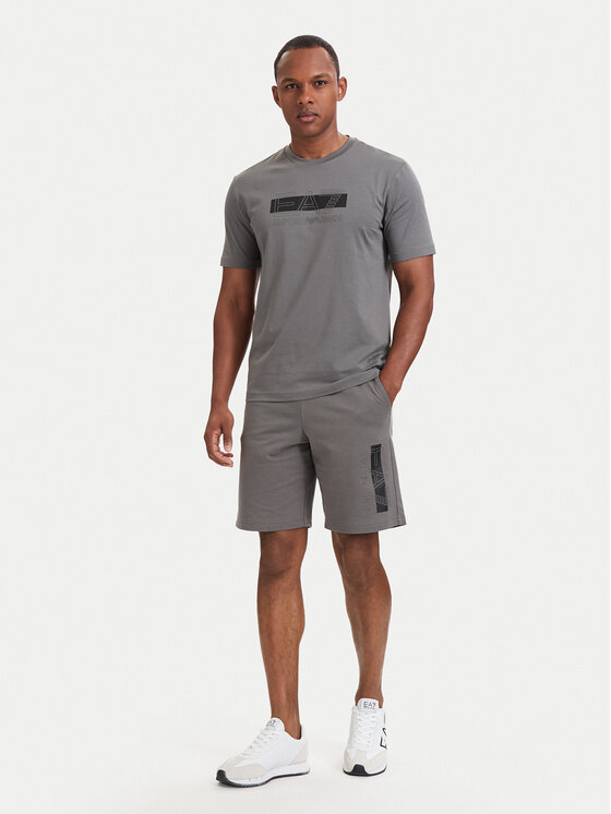 EA7 Emporio Armani EA7 Emporio Armani Sportiniai šortai 7M002421 AF13512 M8011 Pilka Slim Fit