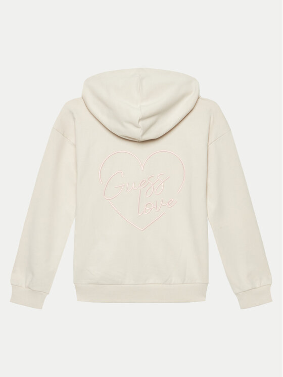 Guess Guess Μπλούζα J4YQ07 KA6R3 Μπεζ Regular Fit