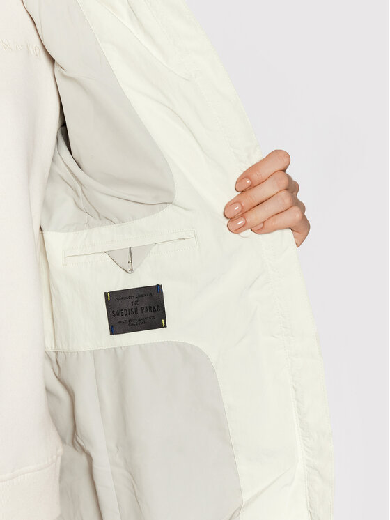 Didriksons Didriksons Zimné bundy Torun 503868 Écru Relaxed Fit