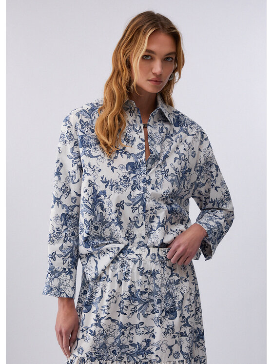 Liu Jo Liu Jo Camicia UA6358T4853P9274 Viola Regular Fit