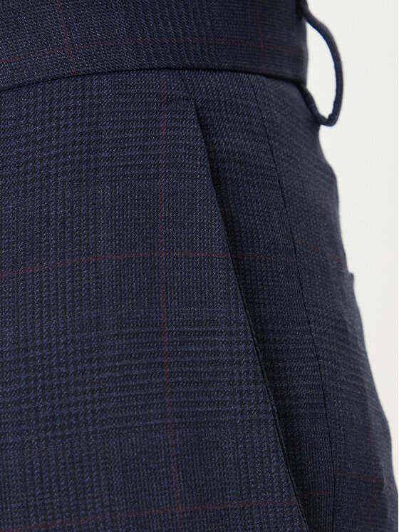 HUGO HUGO Uzvalks Arti/Hesten242V1X 50547314 Tumši zils Extra Slim Fit