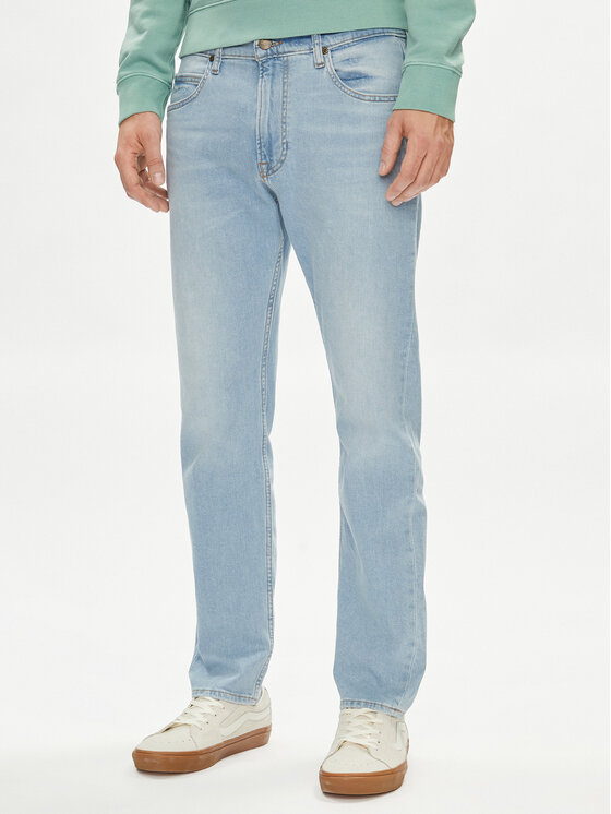 Lee Lee Τζιν Rider 112349881 Ανοιχτό μπλε Slim Fit