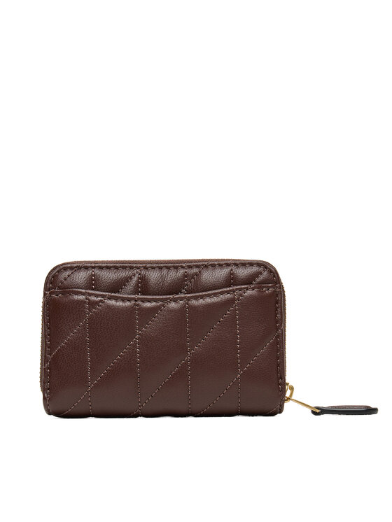 Coach Coach Малък дамски портфейл CM505 Кафяв