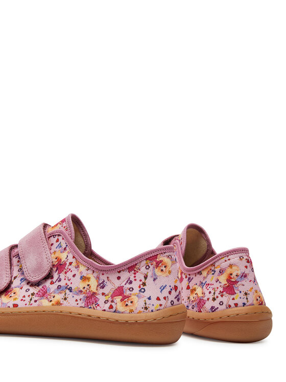 Froddo Froddo Papuče Barefoot Canvas G1700390-3 D Ružičasta