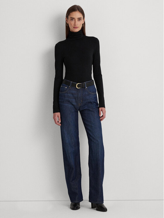 LAUREN RALPH LAUREN Lauren Ralph Lauren Dolčevita 200810393001 Crna Slim Fit