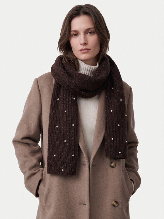 Nine West Nine West Szalik CEO-NW-W4-001-AW26 Brązowy