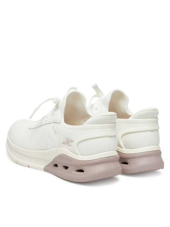 Skechers Skechers Sneakersy Bobs Arc Waves 2.0-Now It 117638/OFWT Biały