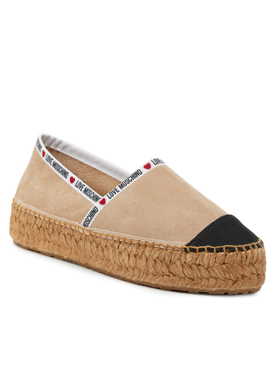 LOVE MOSCHINO LOVE MOSCHINO Espadryle JA10553G0IIG0131 Beżowy