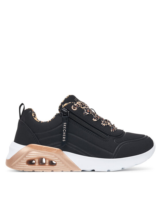 Skechers Skechers Сникърси UNO Lite 2.0 - Leopard Stride 310708L/BLK Черен