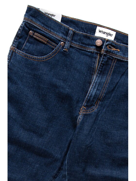 Wrangler Wrangler Jeansy Texas Granatowy Slim Fit