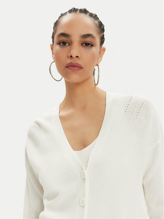 Vero Moda Vero Moda Kardigan New Lex Sun 10281878 Bijela Regular Fit