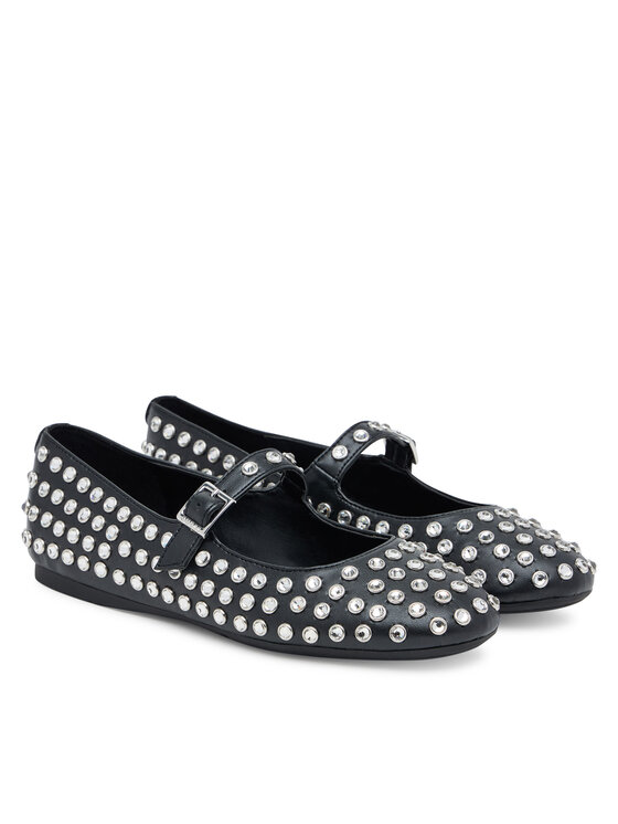 Guess Guess Μπαλαρίνες FLTKDL ELE02 Μαύρο