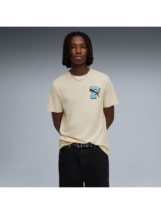 Puma Puma T-Shirt 691776 Beżowy Regular Fit