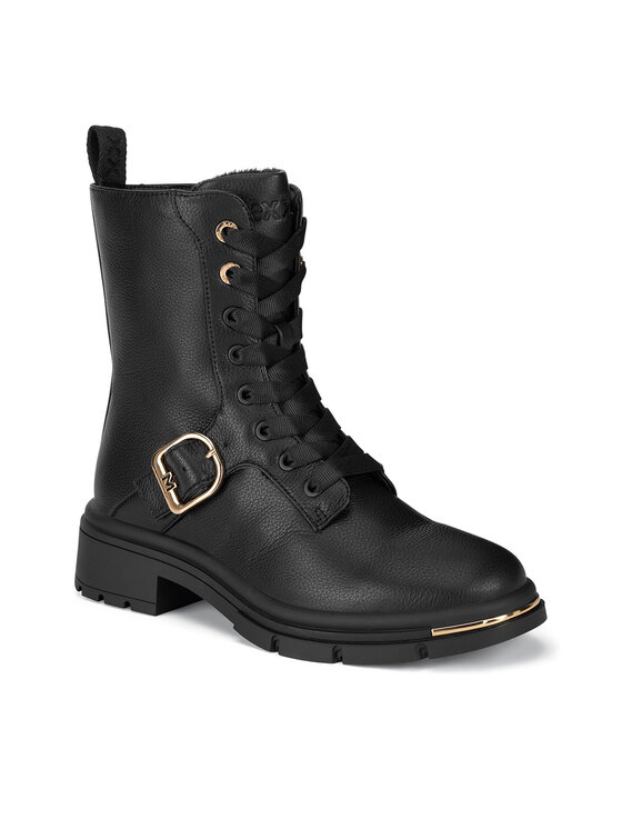 MEXX MEXX Polokozačky MI001712643W Černá