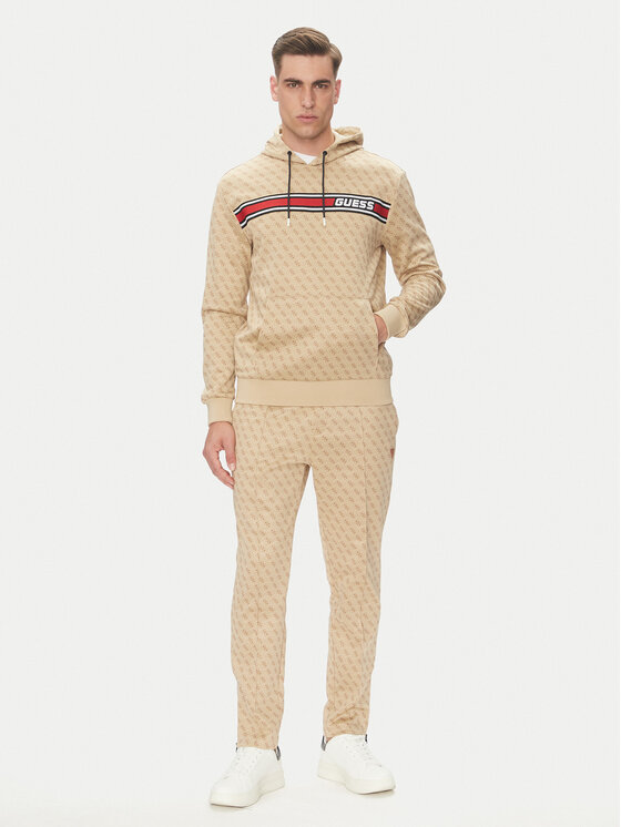 Guess Guess Світшот New Korbin Z4BQ30 FL04Q Бежевий Regular Fit