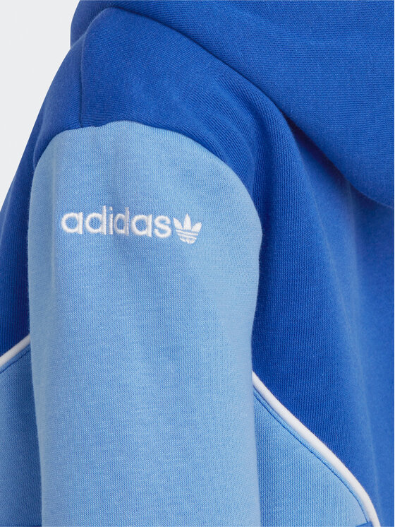 Tuta Adicolor Hoodie Set IB9911 Blu Regular Fit