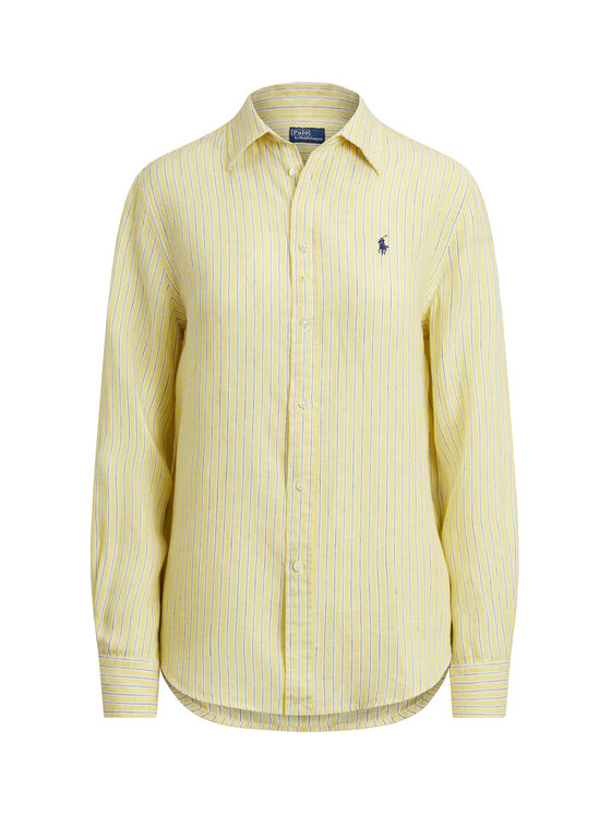 Polo Ralph Lauren Polo Ralph Lauren Πουκάμισο 211A96158002 Κίτρινο Regular Fit