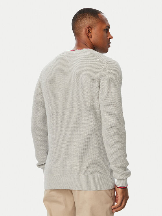 Tommy Hilfiger Tommy Hilfiger Пуловер MW0MW41516 Светлосив Regular Fit