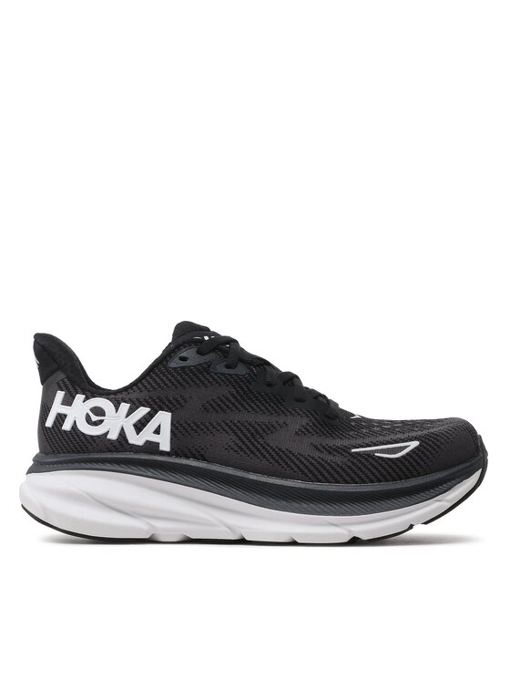 Hoka Skriešanas apavi Clifton 9 1132211 WIDE Melns