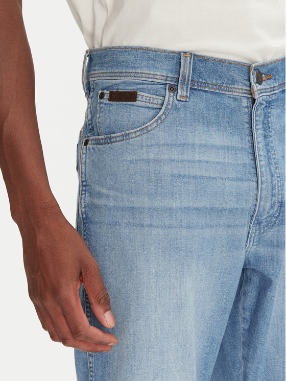 Wrangler Wrangler Džínové šortky Texas 112362508 Modrá Regular Fit