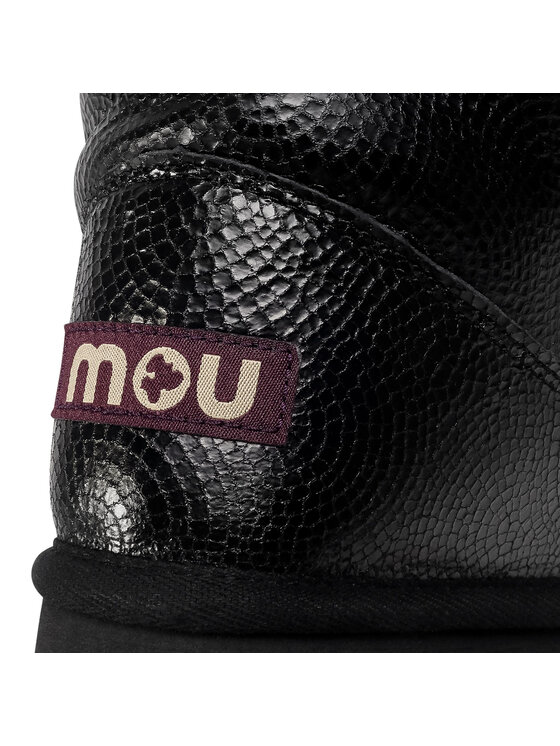 Mou Mou Μπότες Χιονιού Eskimo Boot 24 FW101000B Μαύρο