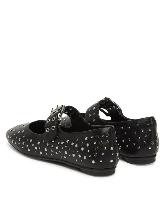 Bronx Bronx Ballerinas Next-Wagon 66584-D Schwarz