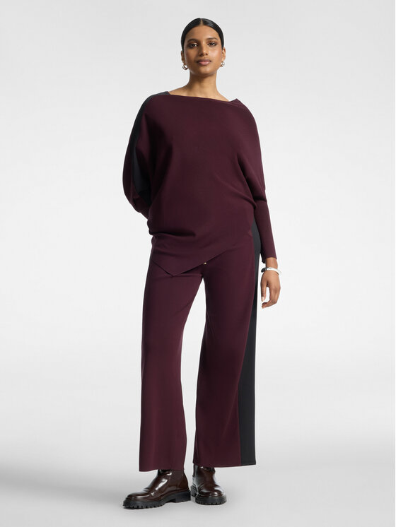 Elena Mirò Elena Mirò Cappotto invernale S611E003772N039 Bordeaux Over Fit