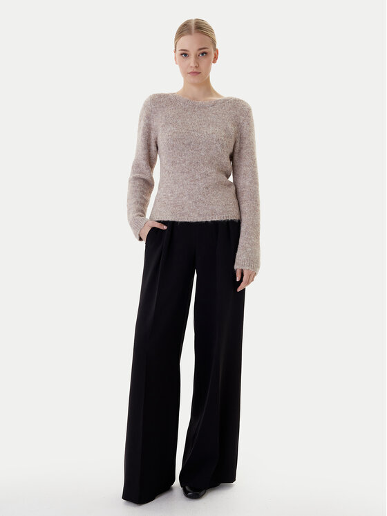 ONLY ONLY Kampsun Zaggie 15376349 Beež Regular Fit