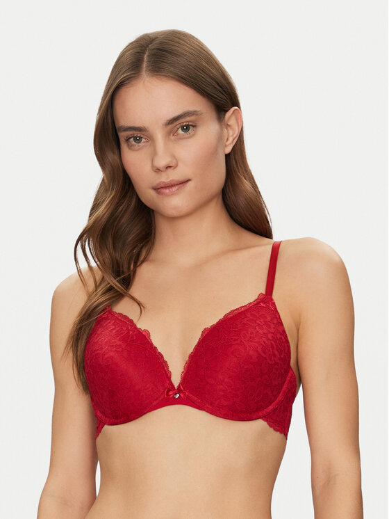 Hunkemöller Hunkemöller Grudnjak sa žicom Marine 300245 Crvena