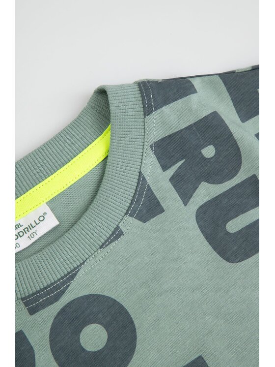Coccodrillo Coccodrillo Tričko WC6143202NBJ-011 Zelená Regular Fit