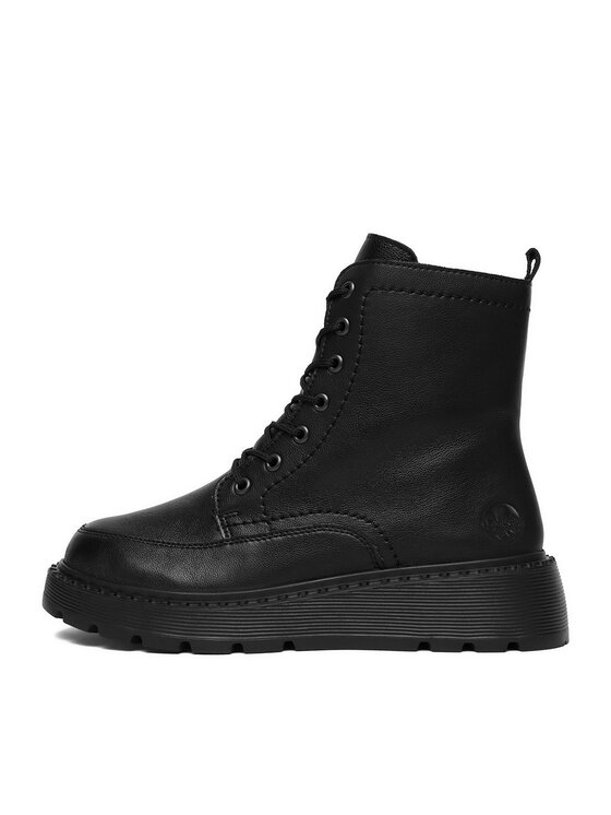 Rieker Rieker Schnürschuhe CEO-70410-00 Schwarz