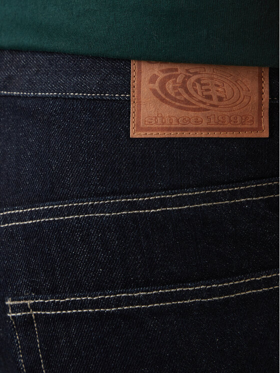 Element Element Džínsy Big 5 Denim Rinse ELYDP00134 Tmavomodrá Relaxed Fit