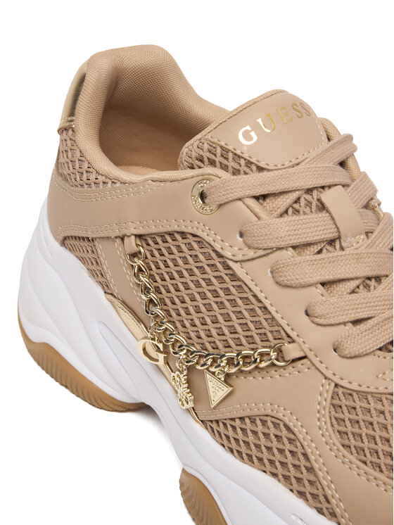 Guess Guess Sneakersy FLPHAR ELE12 Béžová