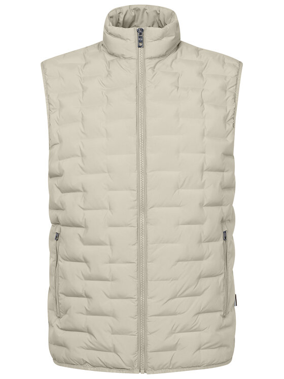 Bugatti Bugatti Gilet 8800-75148C Écru Regular Fit
