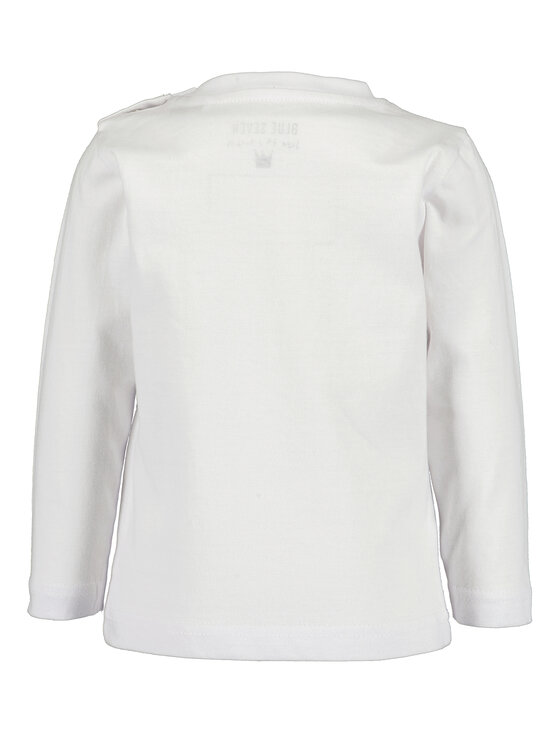 Blue Seven Blue Seven Μπλουζάκι 977617 X Λευκό Regular Fit