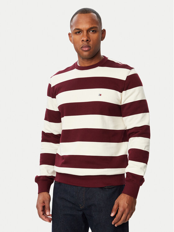 Tommy Hilfiger Tommy Hilfiger Μπλούζα Essential MW0MW37237 Μπορντό Regular Fit