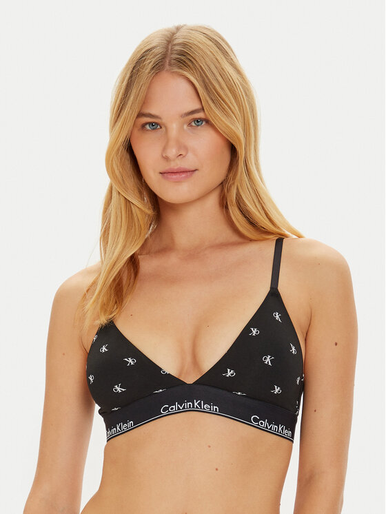 Calvin Klein Underwear Podprsenka Bralette 000QF5650E Čierna