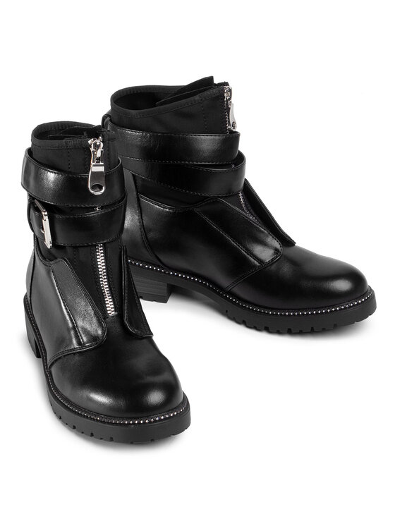 DeeZee DeeZee Čizme WS5169-01 Crna