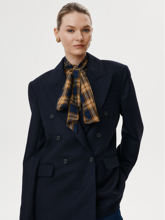 MARI PRETI MARI PRETI Giacca da abito Sovana Blu scuro Oversize