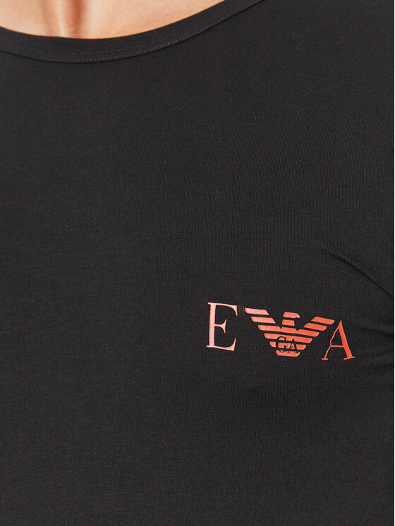 Emporio Armani Underwear Emporio Armani Underwear Longsleeve 111023 3F715 00020 Czarny Regular Fit