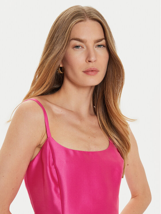 TWINSET TWINSET Večernja haljina 242AT2112 Ružičasta Regular Fit