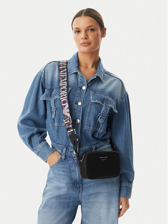 Emporio Armani Emporio Armani Ročna torba Y3H276 Y478E 80001 Črna