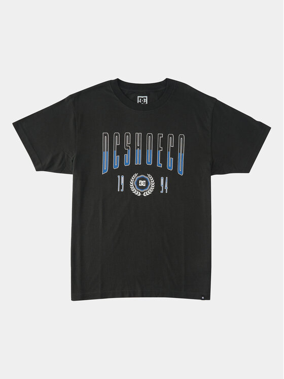 DC DC Póló Dropout Tees ADYZT05304 Fekete Regular Fit