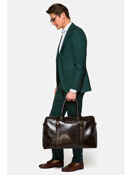 Lancerto Lancerto Garnitur Lugano Zielony Regular Fit