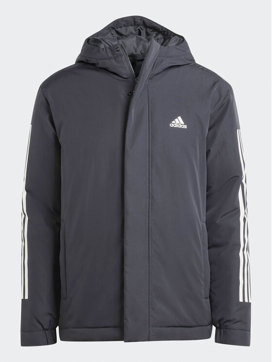 adidas adidas Демісезонна куртка 3-Stripes IP2537 Чорний Regular Fit