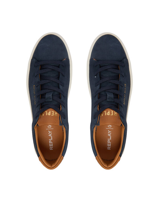 REPLAY REPLAY Sneakersy GMZ7N .000.C0002L Granatowy