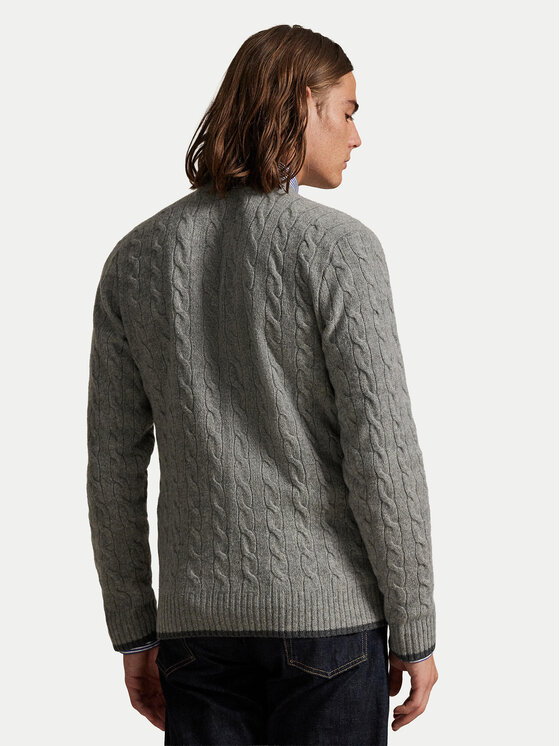 Polo Ralph Lauren Polo Ralph Lauren Cardigan 710949808005 Grigio Regular Fit