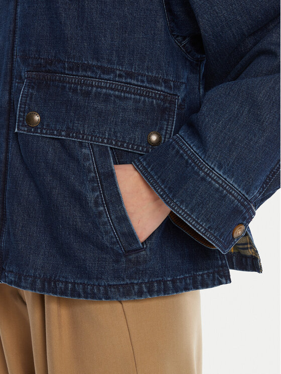 Polo Ralph Lauren Polo Ralph Lauren Kurtka jeansowa 211971233001 Niebieski Oversize